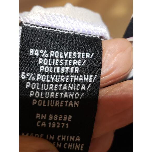 Tibi Knee Length Dress Womens Size Medium Multicolor Geometric One Shoulder Off - Picture 7 of 14